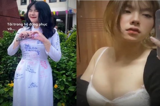 sex au Tiktoker Thoxinh lần đầu được bắn ngập bướm
